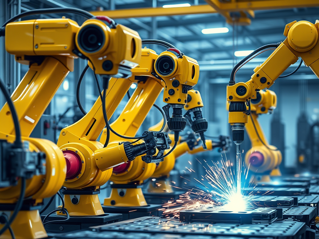The current image has no alternative text. The file name is: create-a-photo-realistic-robot-assembly-line-with-3-large-yellow-1.png
